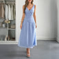 Women's Elegant Style Deep V Midriff Outfit Clothing