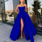 Dress Performance Sexy Tube Split Long Wedding Dresses