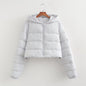 Women's French Casual Fashion Hooded Hand Plug Coats
