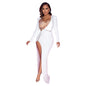 Women's Summer Fashion Sexy Nightclub Irregular Long Dresses