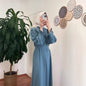 Women's Muslim Slim Temperament Robe Dress Dresses