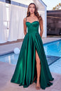 Women's Summer Graceful Tube Sling Banquet Dress Solid Dresses