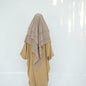 Ruffled Big Swing Headscarf Solid Color Dresses