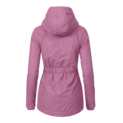 Women's Popular Classy Fleece-lined Hooded Warm Coats