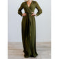 Women's Autumn Dress Long Elegant Multicolor Dresses