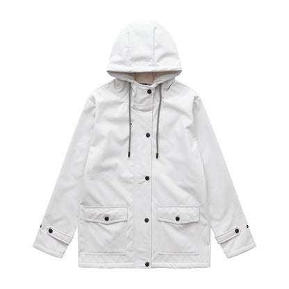 Women's Anorak Composite Fleece-lined Waterproof Long Sleeve Coats