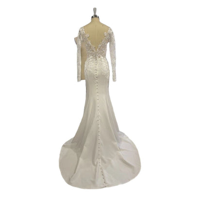 V Fishtail Dress Sexy Temperament Slimming Wedding Dresses