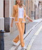 Women's Creative Fashion Casual Multicolor Set Clothing