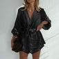 Fashionable Casual Loose High Waist Two-piece Suits