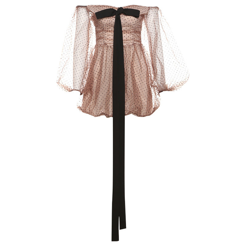 Women's Color Street Fashion Long Sleeve Dress Clothing