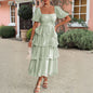 Women's Temperament Leisure Elegant Cake Dress Puff Dresses