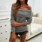 Women's Leisure Commute Solid Color Pullover Long Sweaters