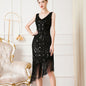 Party Sequin Bead Dress Ball Temperament Evening Dresses