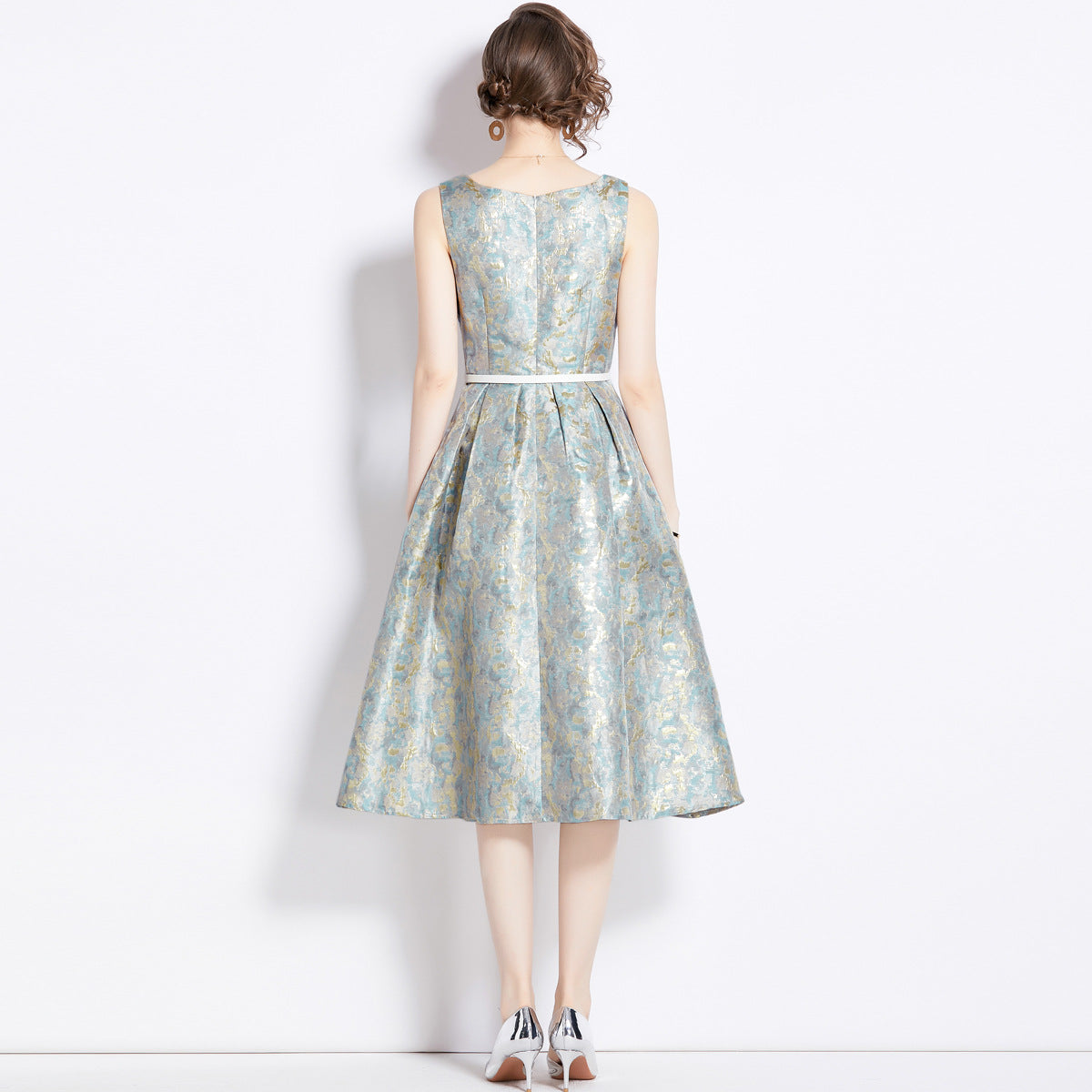 Women's Light Luxury High-grade Hepburn Style Temperament Long Dress Skirts