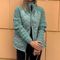 Women's Beautiful Fashion Zipper Stand Collar Coats