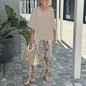 Neck Shirt With Half Sleeve Printed Floral Suits