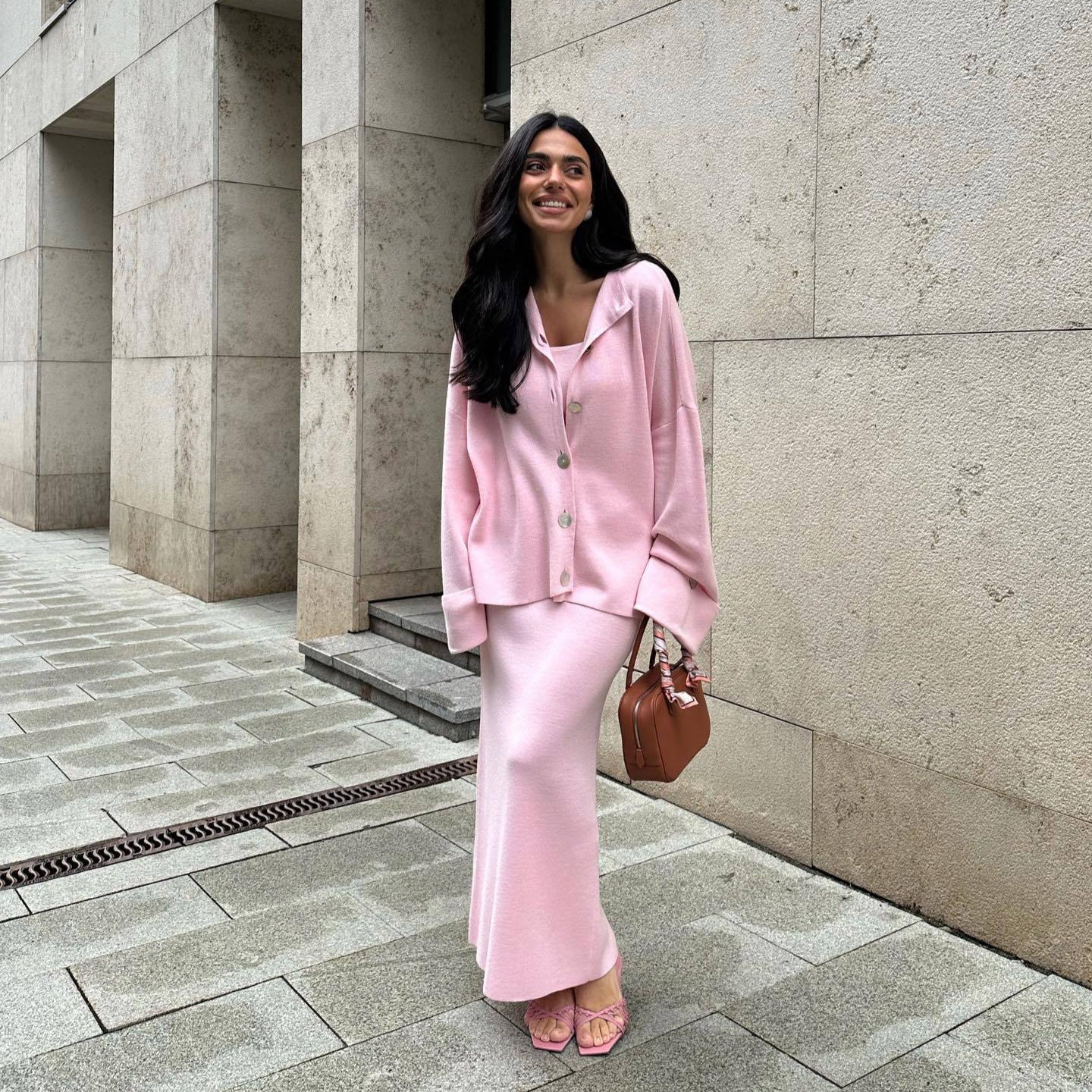 Women's Autumn Sweet Style Loose Slim Fit Suits