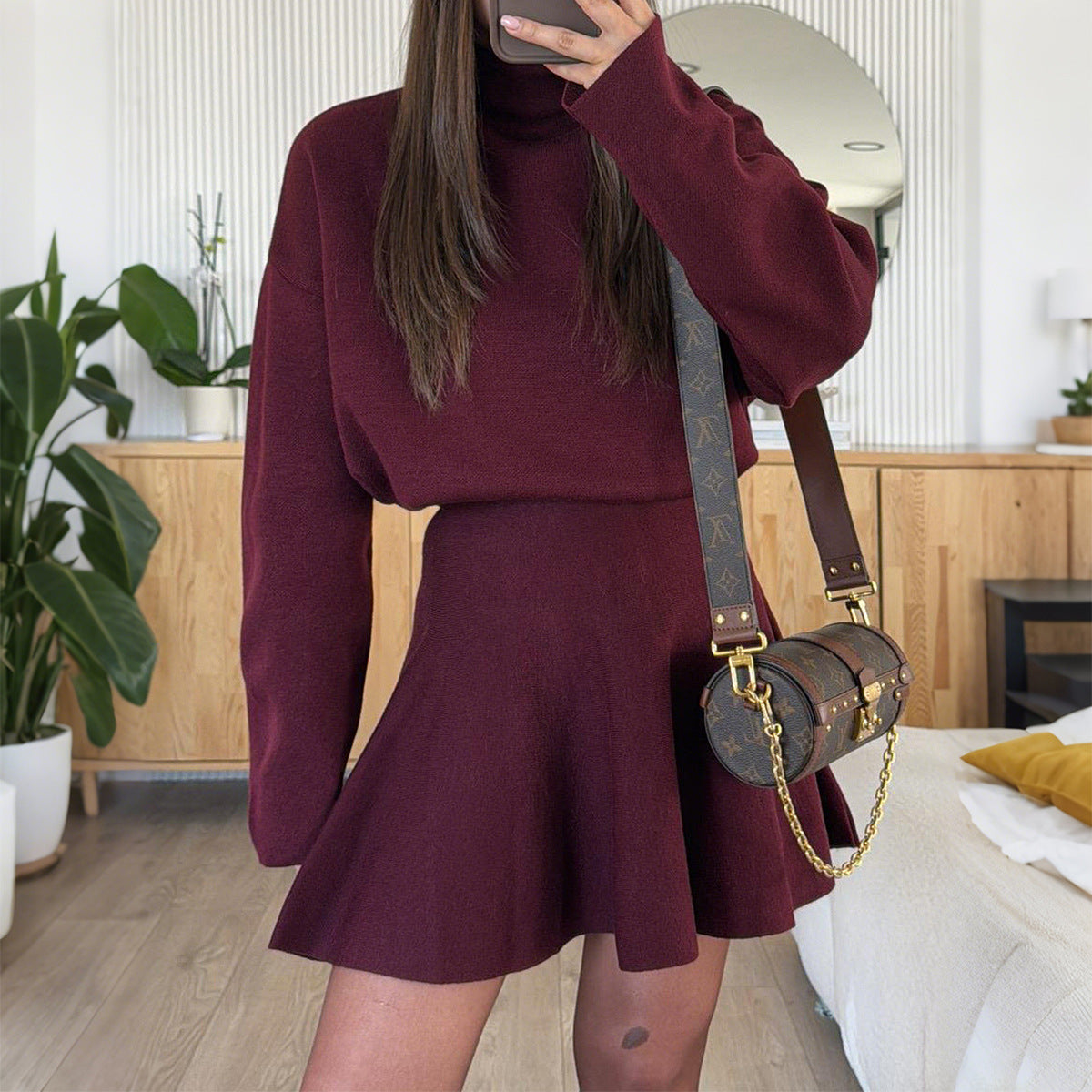 Women's Casual Vacation Style Long Sleeve Dress Clothing