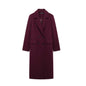 Women's Fashion Casual Temperament Mid-length Woolen Overcoat Coats