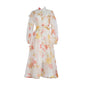 Catwalk Design Sense Hanging Flower Long Dresses
