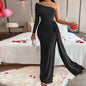 Women's Comfortable Sloping Shoulder Dress Footwear Clothing