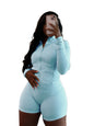 Leisure Sexy Tight Long Sleeve Two-piece Suits