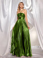 Women's Halter Dress Sexy Split Sleeveless Gold Dresses