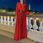 Fashion Long Sleeve Shirt Elegant Waist Suits