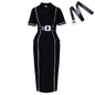 Women's Fashion Sleeve Collar High Waist Ruffles Suits