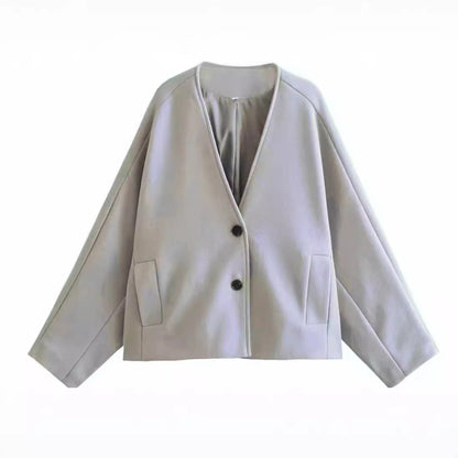 Women's Durable American Woolen Kimono Spring Coats