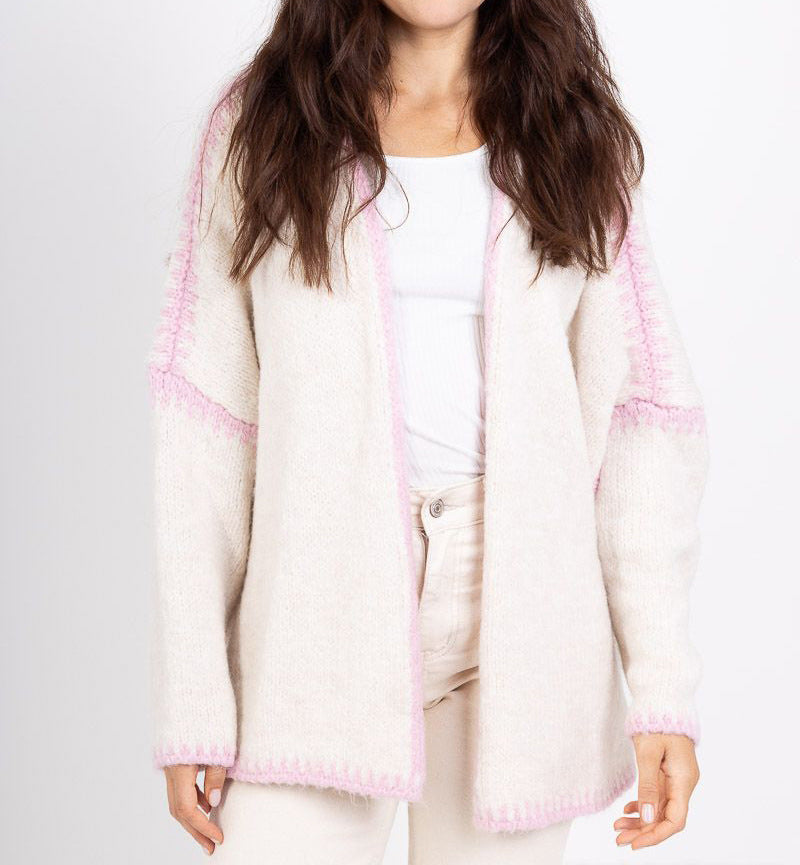 Women's Outer Wear Knitted Loose College Style Cardigans
