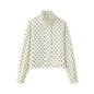 Summer Polka Dot Printed Long Sleeve Jackets