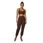 Women's Fashion Casual Set Solid Color Pocket Suits