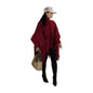 Women's Premium Suede Tassel Shawl Cape Coats