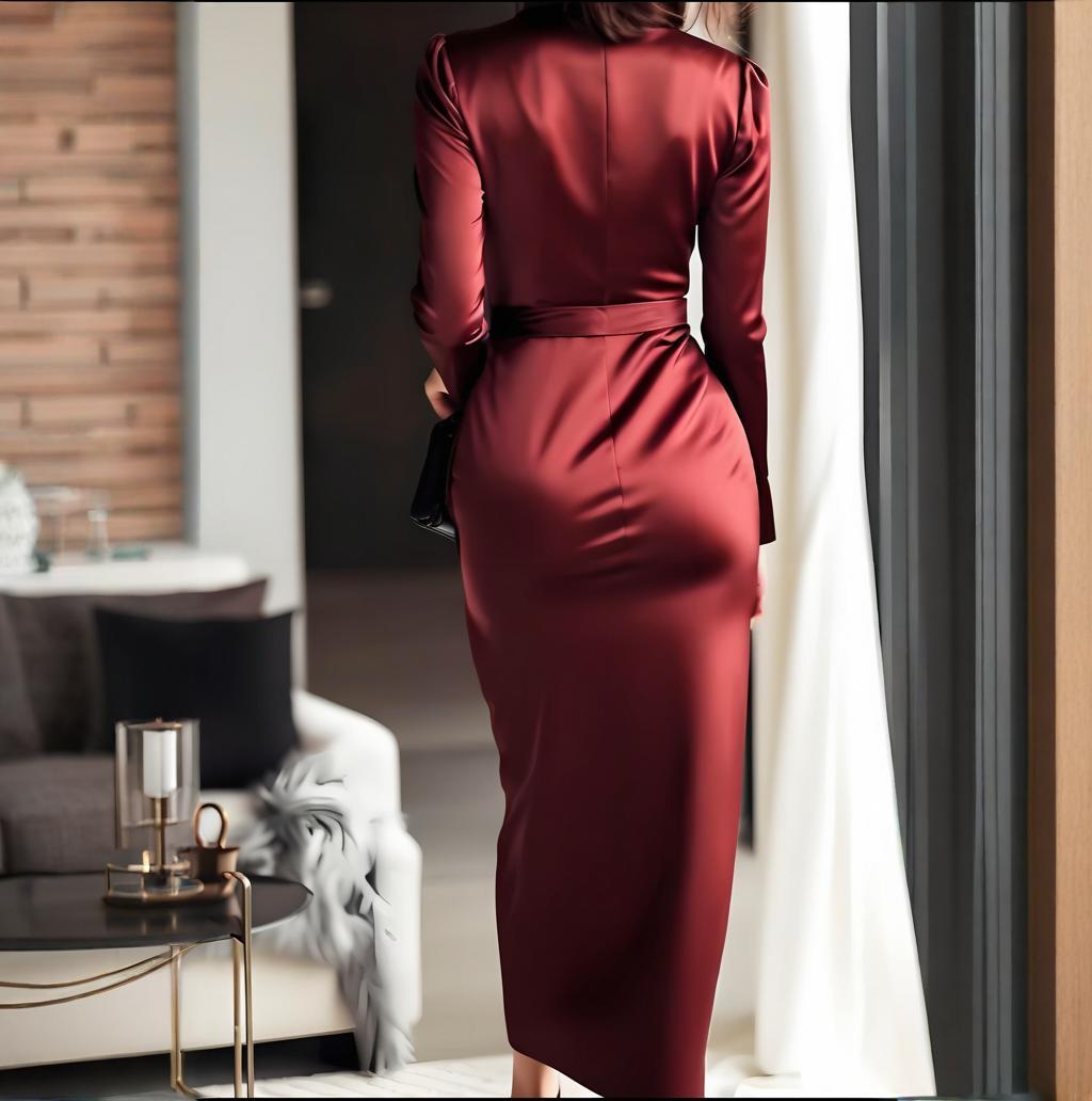 Women's Sexy High Waist Long Dress Dresses
