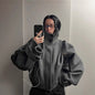 Autumn Korean Style Loose Versatile Stand Coats