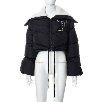 Autumn Polar Fleece Warm Stitching Fur Coats
