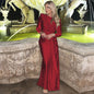 Women's Fashion Temperament Slim Fit Round Neck Dresses