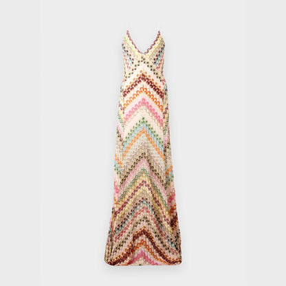 Dress Stitching Formal Sexy Strap Hand-woven Dresses