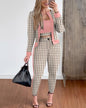 Women's Creative Style Street Hipster Tights Three-piece Suits