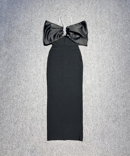 Halter Bottoming Dress Rhinestone Elegant Graceful Dresses