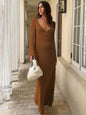 Beach Vacation Bikini Crocheted Knitted Long Dresses