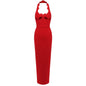 Dress Halter Cut-out Senior Sexy Inner Dresses