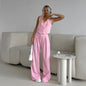 Simple Stylish Casual Sleeveless Solid Color Suits