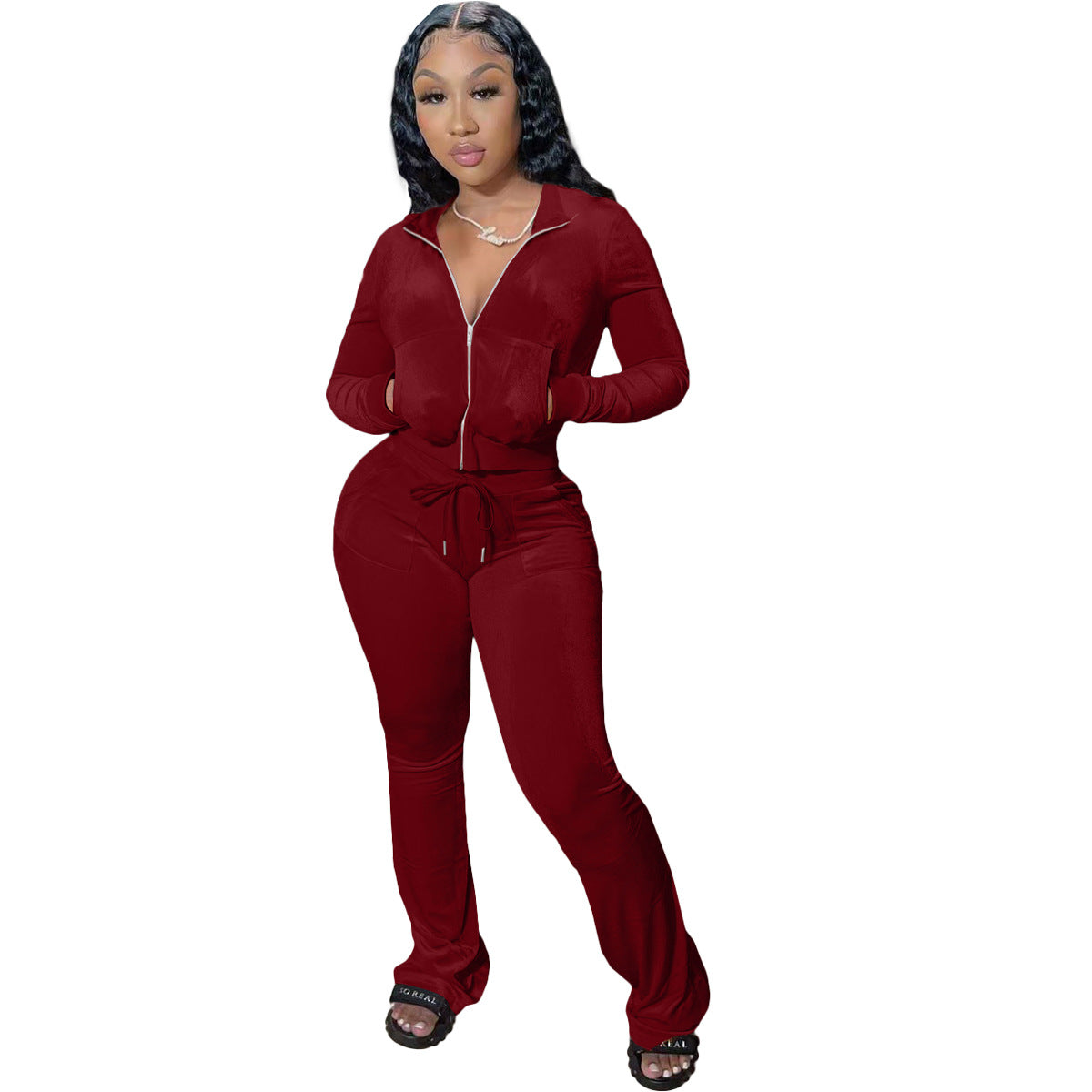 Women's Durable Innovative Veet Casual Sports Suits