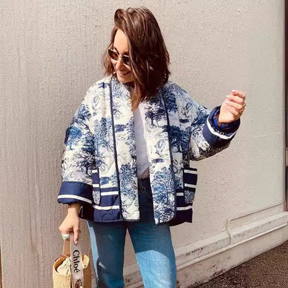 Women's Glamorous Popular Trendy Printed Fashion Coats