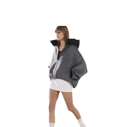 Removable Hooded Double-faced Woolen Goods Winter Coats
