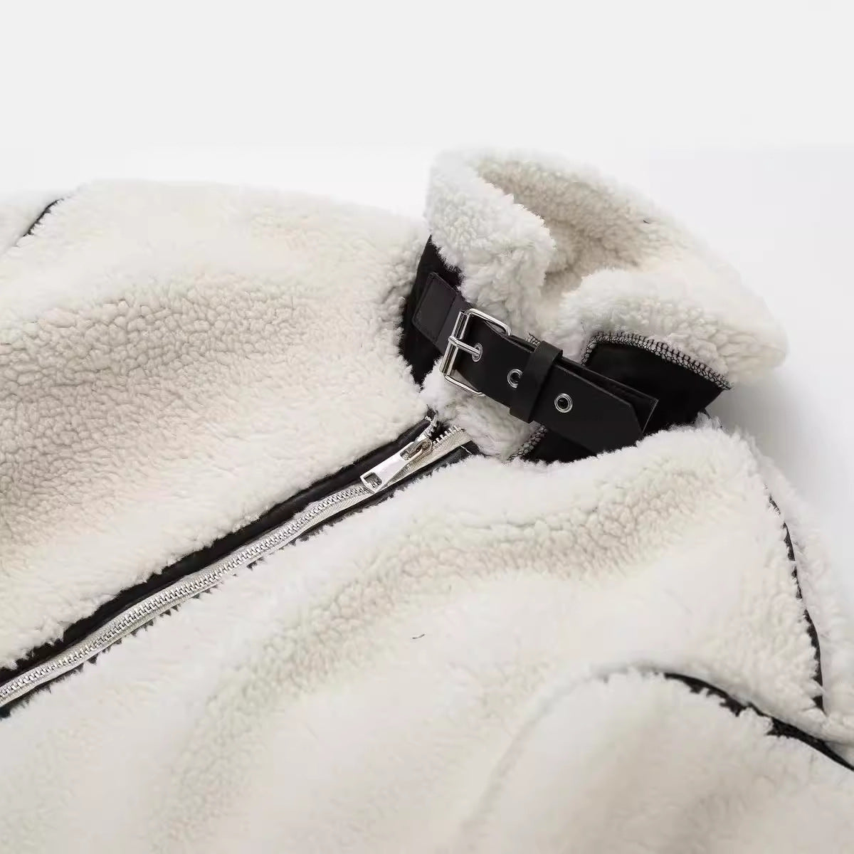 Women's Fashion French Fur All-in-one Car Coats