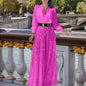 Fashion Long Sleeve Shirt Elegant Waist Suits