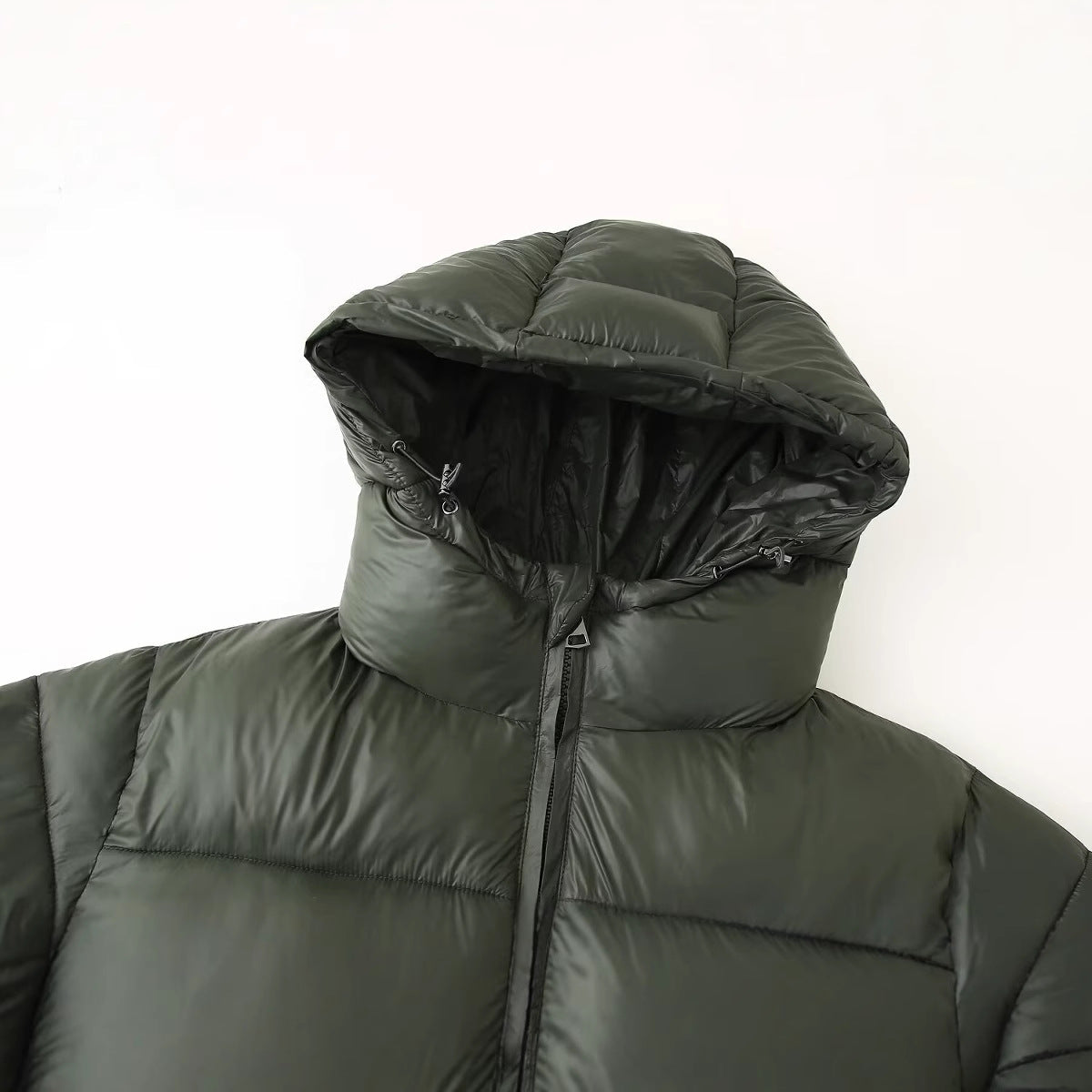 Thin Hood Cotton Winter Thermal Windproof Coats
